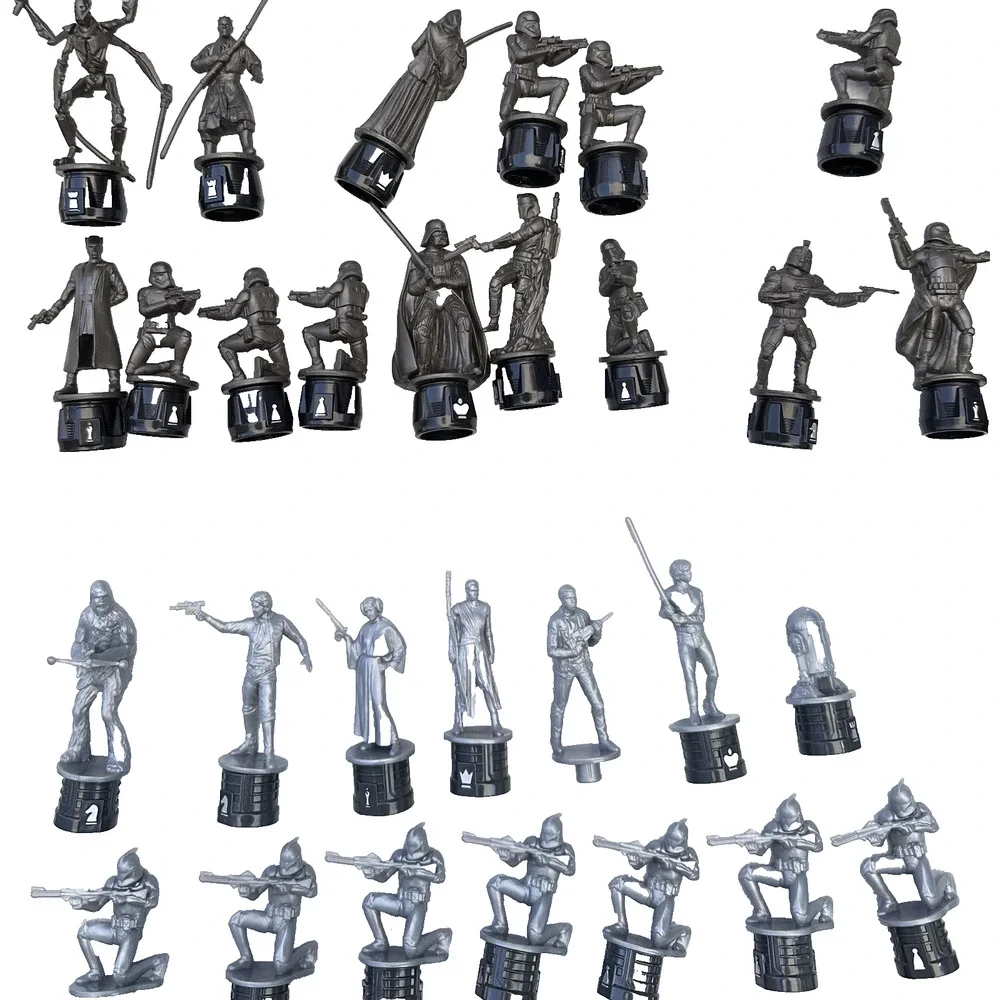 2014 Hasbro Star Wars Chess Figures 29 Pieces